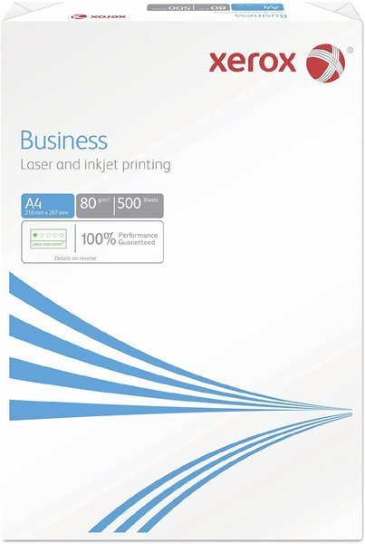 Kopierpapier DIN A4 weiß 80g Xerox Business, a 500 Blatt