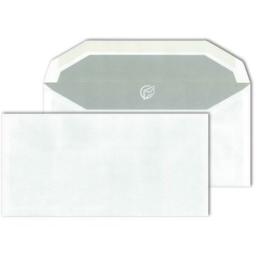Kuvertierumschlag gummiert C4 mit Fenster 100g/qm