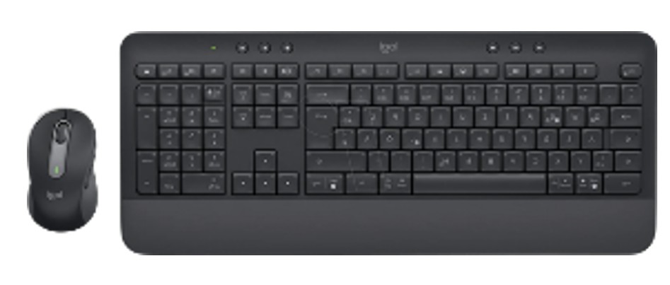 Logitech Maus-Tastatur-Set | MK650 Signature| schwarz